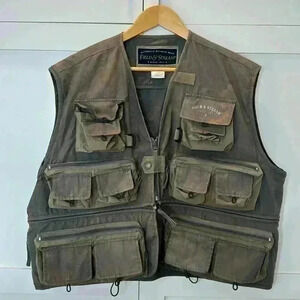 Field & Stream Fishing Hunting Vest Size XL, Multi Pocket Zip Front